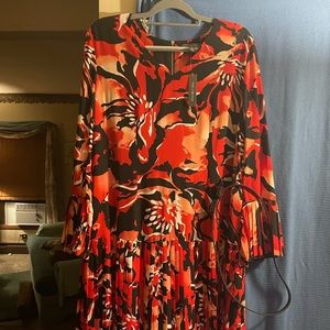 “The Limited” Multi colored orange Dress